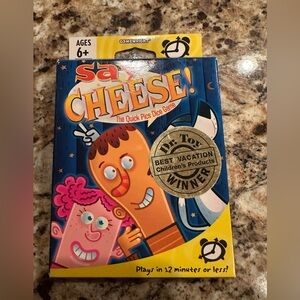 Say Cheese! Card and Dice Game New 2009 Rare Find